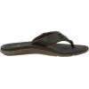 imageReef Mens Santa Ana Flip Flop Arch Support Water Friendly Non Marking OutsoleBlack