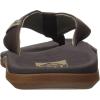 imageReef Mens Santa Ana Flip Flop Arch Support Water Friendly Non Marking OutsoleBrown