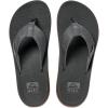 imageReef Mens Santa Ana Flip Flop Arch Support Water Friendly Non Marking OutsoleGrey