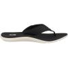 imageReef Mens Santa Ana Flip Flop Arch Support Water Friendly Non Marking OutsoleGrey White
