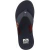 imageReef Mens Santa Ana Flip Flop Arch Support Water Friendly Non Marking OutsoleGreyOcean Sunset