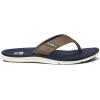 imageReef Mens Santa Ana Flip Flop Arch Support Water Friendly Non Marking OutsoleNavyKhaki