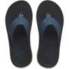 imageReef Mens Santa Ana Flip Flop Arch Support Water Friendly Non Marking OutsoleOrion Black