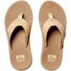 imageReef Mens Santa Ana Flip Flop Arch Support Water Friendly Non Marking OutsoleTan