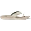 imageReef Mens Santa Ana Flip Flop Arch Support Water Friendly Non Marking OutsoleTanTanForest