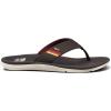 imageReef Mens Santa Ana Flip Flop Arch Support Water Friendly Non Marking OutsoleVintage Brown Sunset