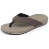 imageREEF Mens Cushion Bonzer FlipFlopChocolateTan