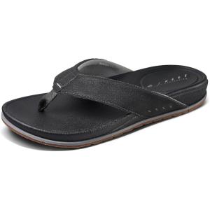 imageREEF Mens Cushion Bonzer FlipFlopBlackGum