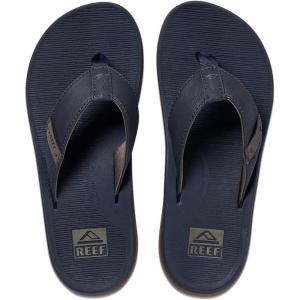 imageReef Mens Santa Ana Flip Flop Arch Support Water Friendly Non Marking OutsoleNavy