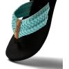 imageREEF Cushion Threads Womens Flip Flop Ultra Soft Cushion Footbed Arch SupportAqua