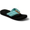 imageREEF Cushion Threads Womens Flip Flop Ultra Soft Cushion Footbed Arch SupportAqua