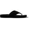 imageREEF Cushion Threads Womens Flip Flop Ultra Soft Cushion Footbed Arch SupportBlack