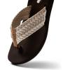 imageREEF Cushion Threads Womens Flip Flop Ultra Soft Cushion Footbed Arch SupportVintage White