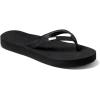 imageREEF Cushion Luna Womens Flip Flop Ultra Soft Cushion Footbed Arch SupportBlackBlack