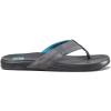 imageREEF Cushion Phantom Mens Flip Flop Ultra Soft Cushion FootbedGrey Aqua