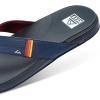 imageREEF Cushion Phantom Mens Flip Flop Ultra Soft Cushion FootbedGreyOcean Sunset