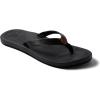 imageREEF Zen Love Womens Flip Flop Soft Cushion FootbedBlackBlack