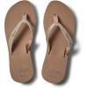 imageReef Womens Sandal Star Cushion Fashion Flip FlopsAlmond