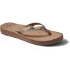 imageReef Womens Sandal Star Cushion Fashion Flip FlopsAlmond