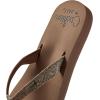 imageReef Womens Sandal Star Cushion Fashion Flip FlopsAlmond