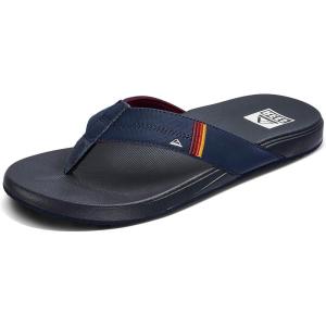imageREEF Cushion Phantom Mens Flip Flop Ultra Soft Cushion FootbedGreyOcean Sunset
