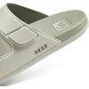 imageREEF Cushion Tradewind Mens Fashion Slides Adjustable Velcro Straps Ultra Soft Cushion Footbed Arch SupportStoneOlive