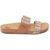 imageREEF Cushion Vista Womens Fashion Slide Sandal Vegan Leather Strap Ultra Soft Cushion FootbedBeachy Woven