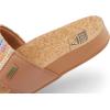 imageREEF Cushion Vista Womens Fashion Slide Sandal Vegan Leather Strap Ultra Soft Cushion FootbedBeachy Woven