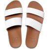 imageREEF Cushion Vista Womens Fashion Slide Sandal Vegan Leather Strap Ultra Soft Cushion FootbedCLOUD