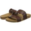 imageREEF Cushion Vista Womens Fashion Slide Sandal Vegan Leather Strap Ultra Soft Cushion FootbedRust