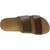 imageREEF Cushion Vista Womens Fashion Slide Sandal Vegan Leather Strap Ultra Soft Cushion FootbedRust