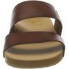 imageREEF Cushion Vista Womens Fashion Slide Sandal Vegan Leather Strap Ultra Soft Cushion FootbedRust
