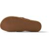 imageREEF Cushion Vista Womens Fashion Slide Sandal Vegan Leather Strap Ultra Soft Cushion FootbedWhite Duo