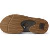 imageREEF Fanning Mens Bottle Opener Flip Flop Arch Support Durable Outsole Water FriendlyBrown Gum