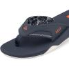 imageREEF Fanning Mens Bottle Opener Flip Flop Arch Support Durable Outsole Water FriendlyNavyOrange Tropic