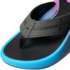 imageREEF Swellsole Cruiser Mens Recovery Flip Flop Enhanced Arch Support Water FriendlyGreyPurpleBlue