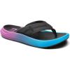 imageREEF Swellsole Cruiser Mens Recovery Flip Flop Enhanced Arch Support Water FriendlyGreyPurpleBlue