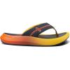 imageREEF Swellsole Cruiser Mens Recovery Flip Flop Enhanced Arch Support Water FriendlyNavy Sunset