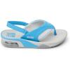 imageREEF ToddlerLittle Kid Fanning Flip Flop Arch Support Durable Outsole Water Friendly BackstrapLight GreyLight Blue