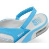 imageREEF ToddlerLittle Kid Fanning Flip Flop Arch Support Durable Outsole Water Friendly BackstrapLight GreyLight Blue