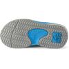 imageREEF ToddlerLittle Kid Fanning Flip Flop Arch Support Durable Outsole Water Friendly BackstrapLight GreyLight Blue