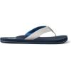 imageREEF Twinpin Mens Beach Flip Flop Soft Cushion Footbed Water FriendlyGreyNavy