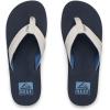 imageREEF Twinpin Mens Beach Flip Flop Soft Cushion Footbed Water FriendlyGreyNavy