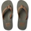 imageREEF Twinpin Mens Beach Flip Flop Soft Cushion Footbed Water FriendlyTanGrey