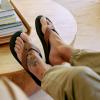 imageREEF Twinpin Mens Beach Flip Flop Soft Cushion Footbed Water FriendlyTanGrey