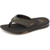 imageREEF Fanning Mens Bottle Opener Flip Flop Arch Support Durable Outsole Water FriendlyBrown Gum