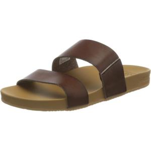 imageREEF Cushion Vista Womens Fashion Slide Sandal Vegan Leather Strap Ultra Soft Cushion FootbedRust