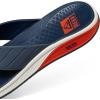 imageREEF Deckhand Mens Water Friendly Flip Flop Boat Friendly No Slip Traction Quick DryNavy