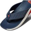 imageREEF Deckhand Mens Water Friendly Flip Flop Boat Friendly No Slip Traction Quick DryNavy