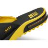 imageREEF Fanning Pregame Mens Bottle Opener Flip Flop Arch Support Durable Outsole Water FriendlyBlackYellow